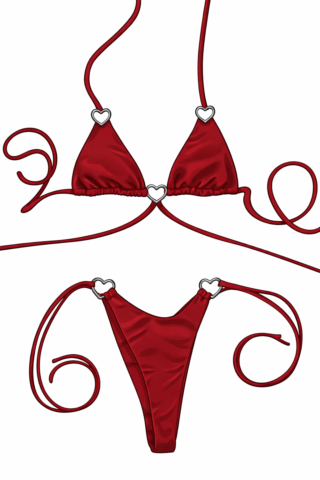 Devilish Bikini Set