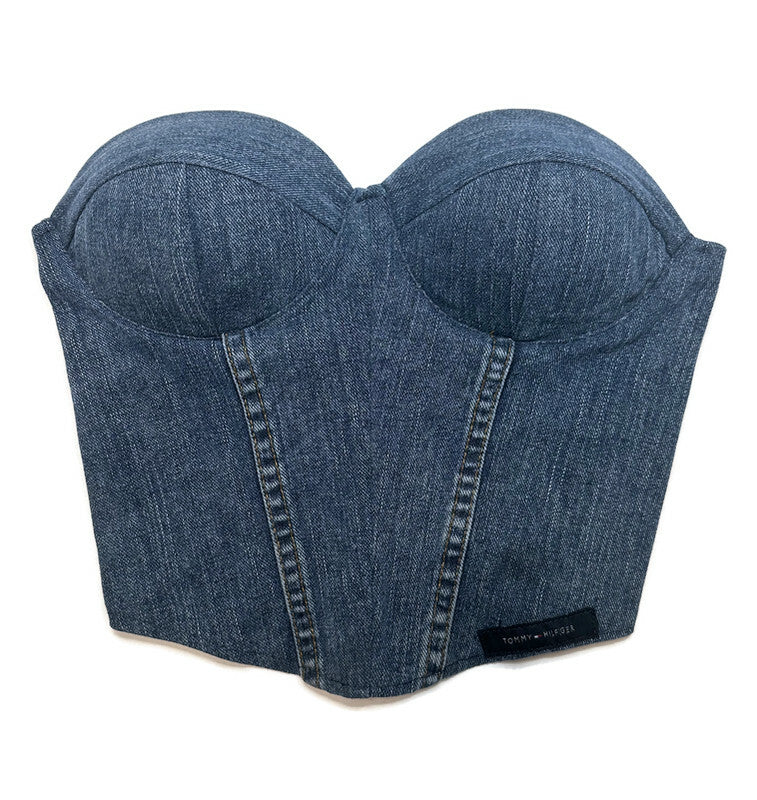 Denim Bustier - Medium Wash - Tommy