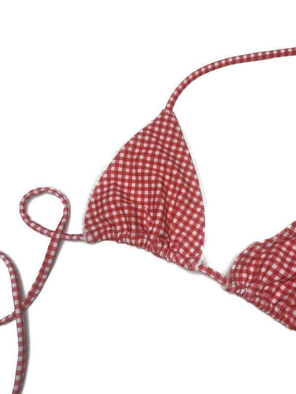 Gingham Lace Bikini