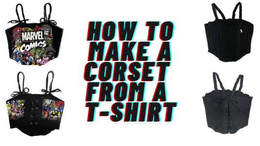 T-Shirt to Corset Pattern