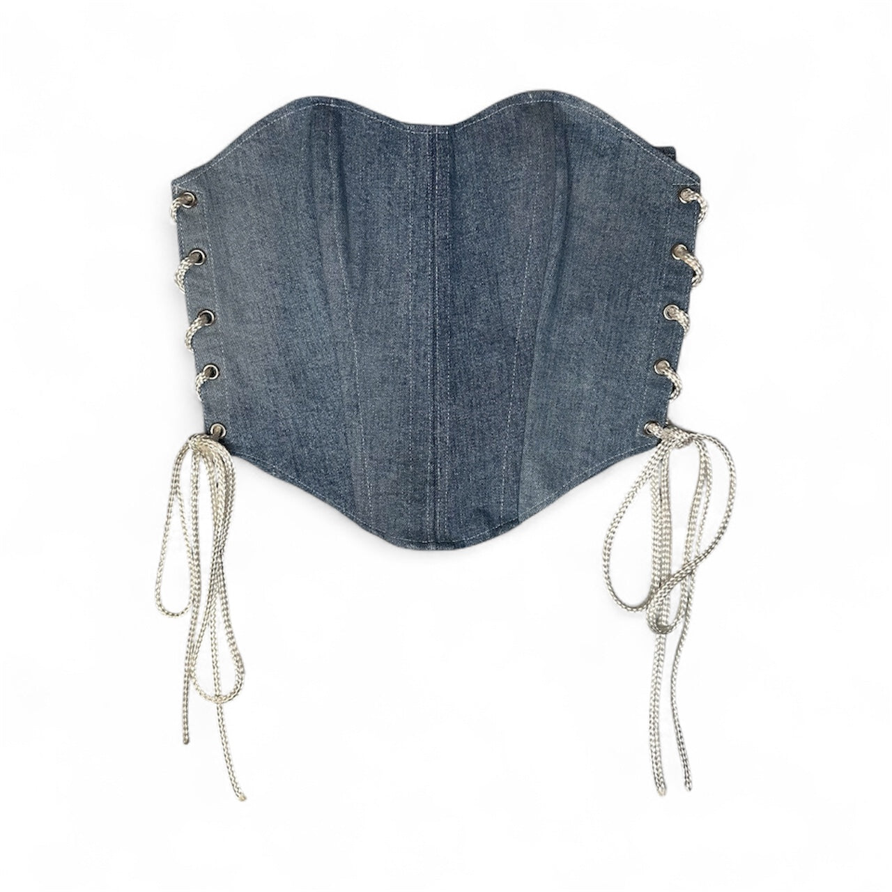 Denim Corset Strapless - Light Wash - Levi