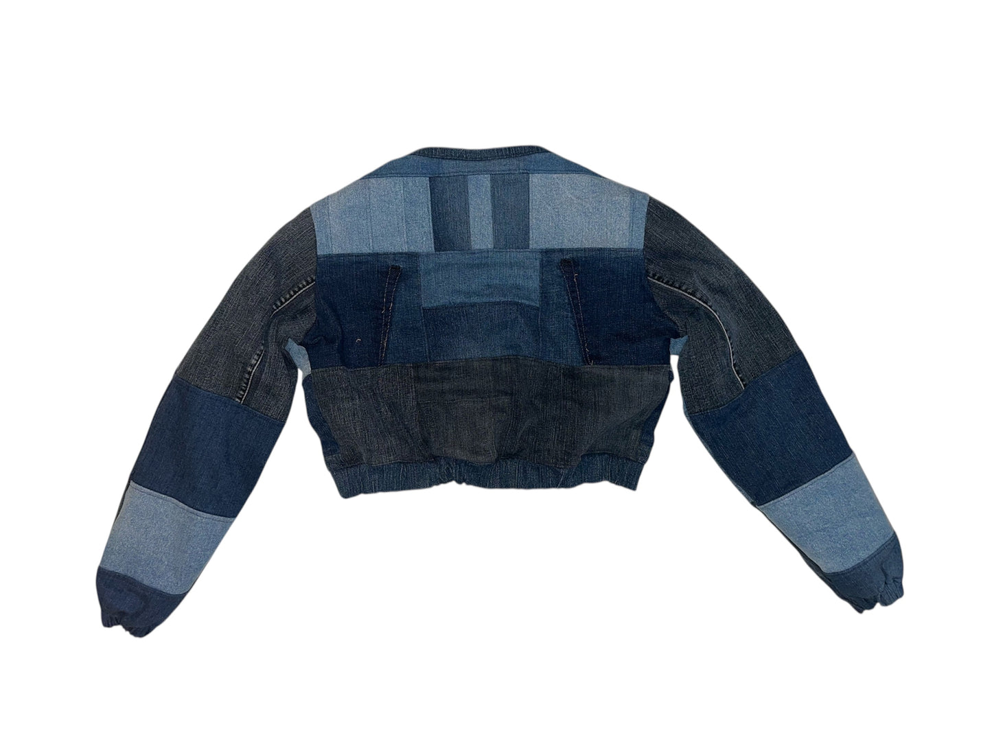 Denim Puffer Jacket